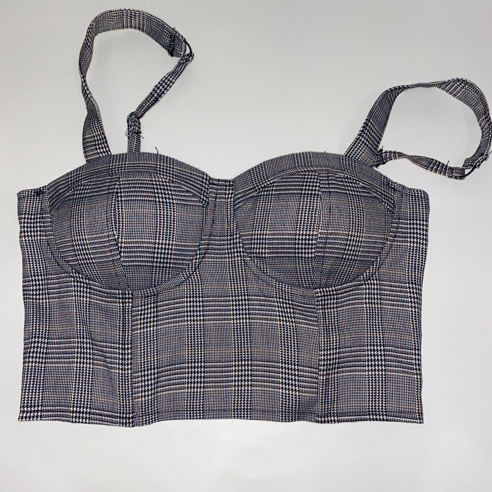 Plaid Tank Top